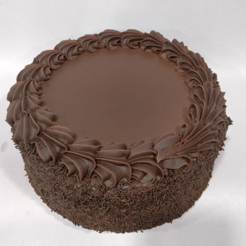 G001 - Small Round Chocolate Gateau