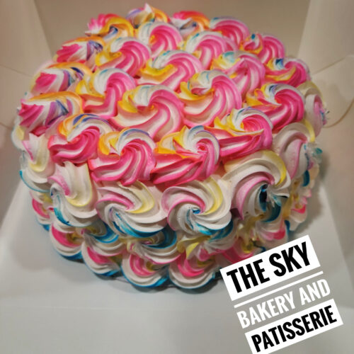 R001 - Colourful Rosie Cake multiple colour