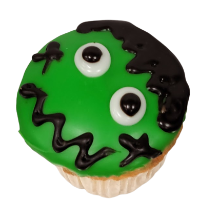Decorated Halloween Cupcake - pack of 12 - Online only
