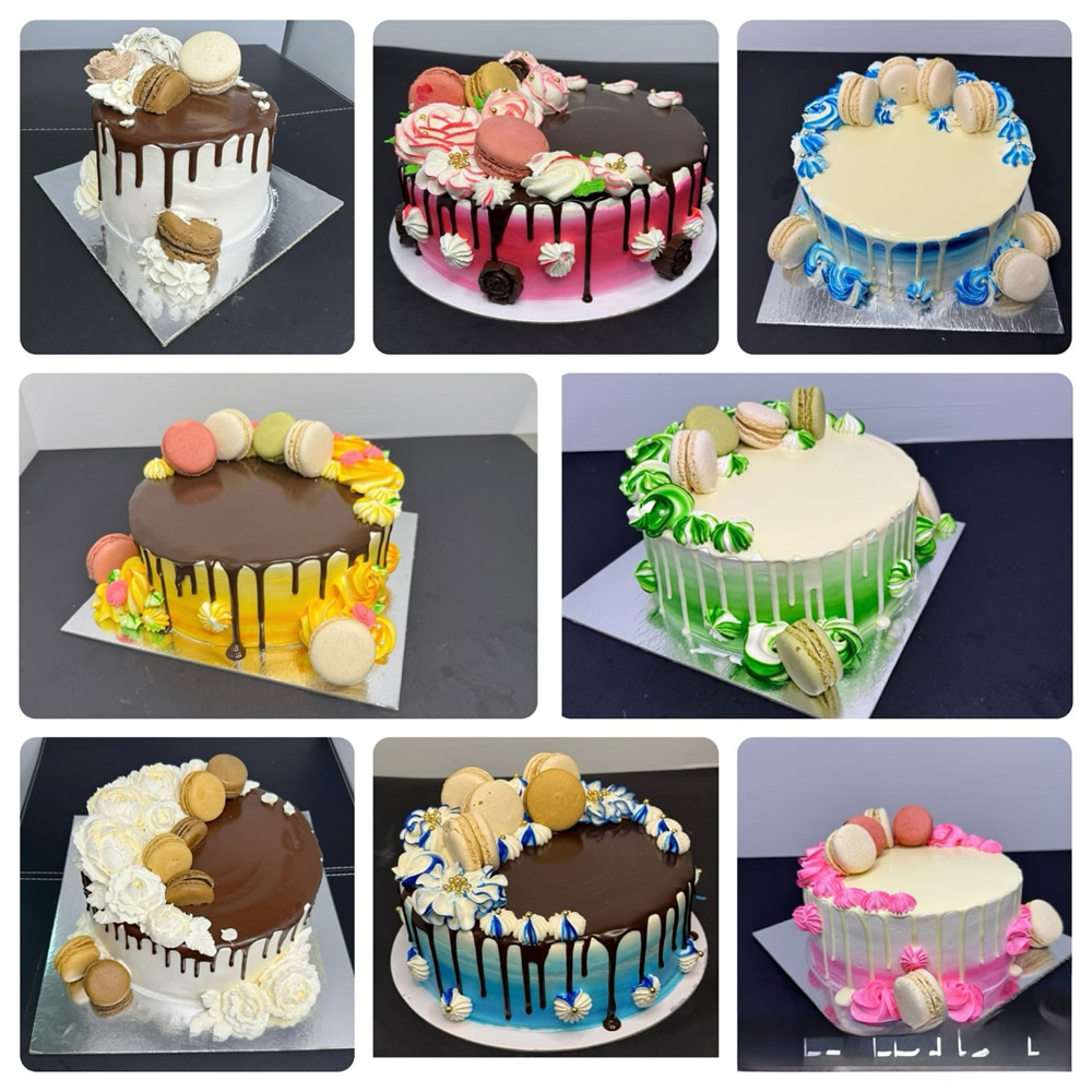 Macaron Drips Delights